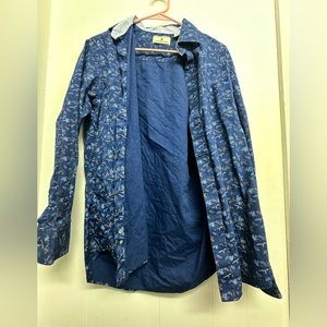 Button up palm shirt